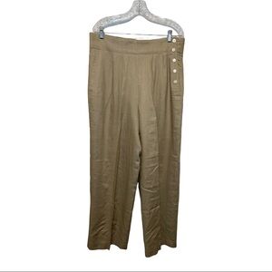 Outlander 100% Linen Woman Pants Size L